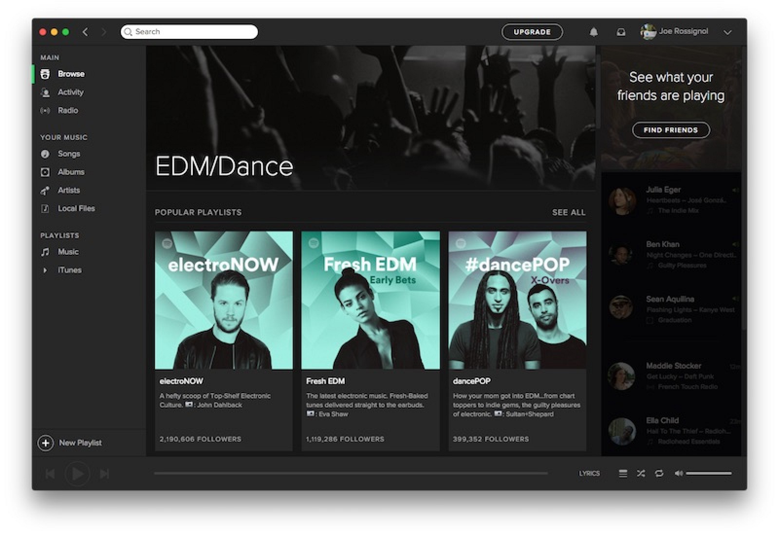 Spotify for mac install